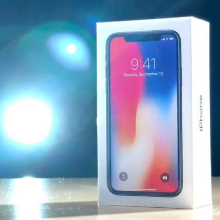 Filming an iPhone X Unboxing Video with another iPhone X