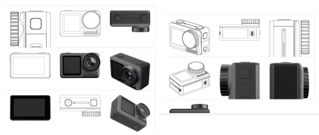 The rumored DJI action camera from all angles