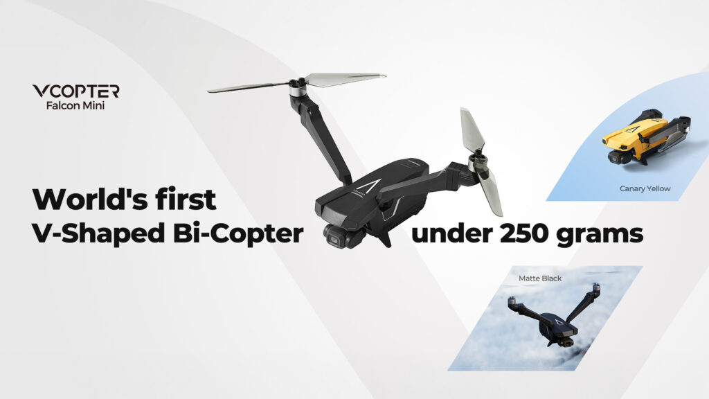 V-Copter Falcon Mini: Zero Zero Robotics teases upcoming sub-250g drone (Specs, price and more!)