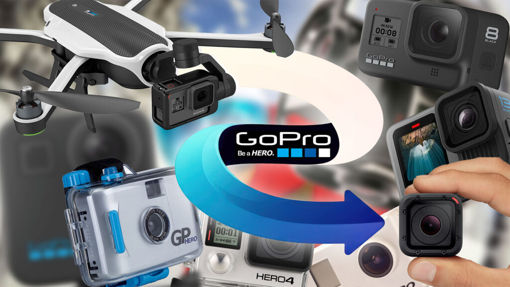 GoPro Product Timeline: From the original HERO to the HERO 13 — every product GoPro has EVER released